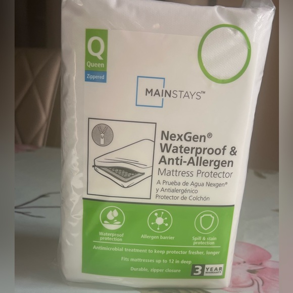 Mainstays Bedding Mainstays Zippered Nexgen Waterproof Allergy
